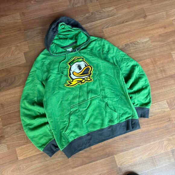 Green Oregon Ducks University Of Oregon Graphic Hoodie - Picture 5 of 8